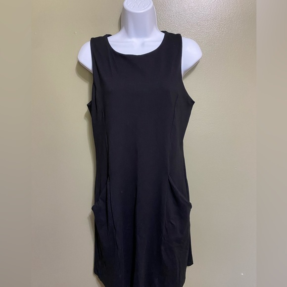 Susan Monaco Sleeveless Little Black Dress, Size L‎ - Picture 1 of 5